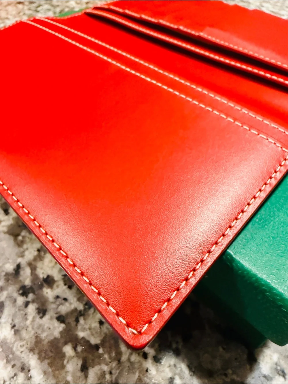 Goyard Red Long Wallet